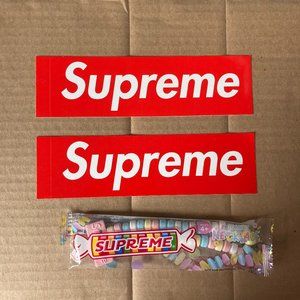 Offical Supreme  logo stickers